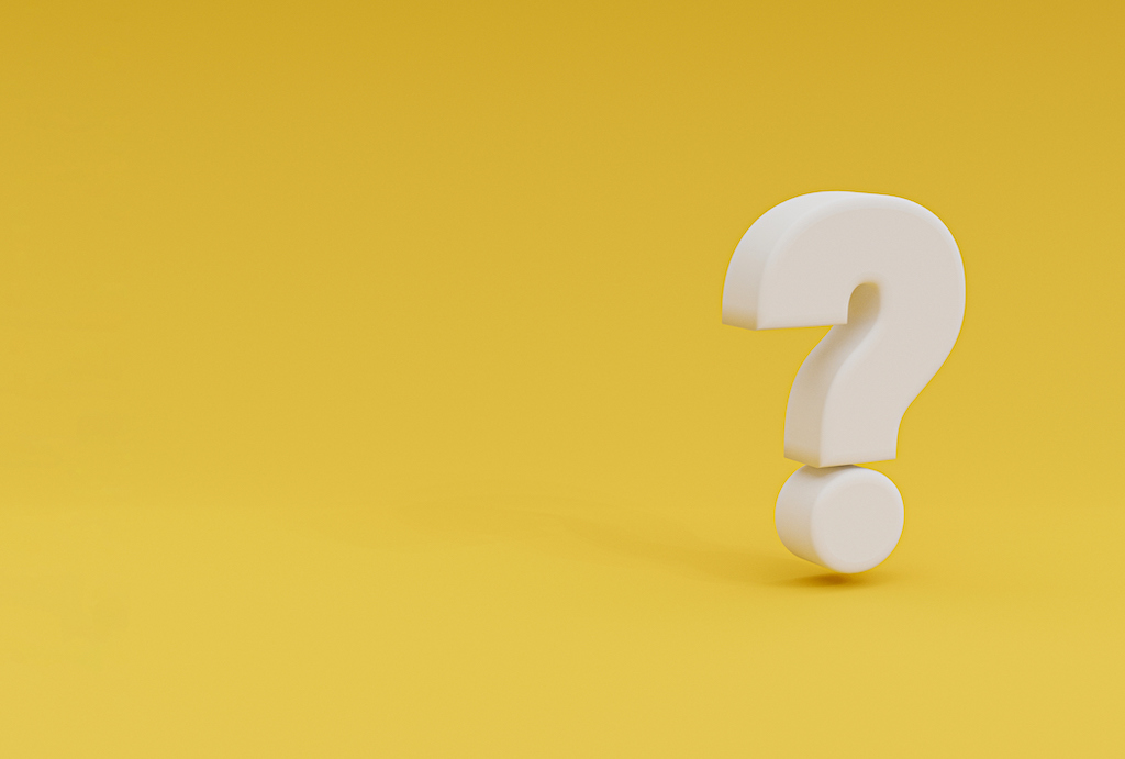 White question mark with yellow background. | Main Electrical Panel
