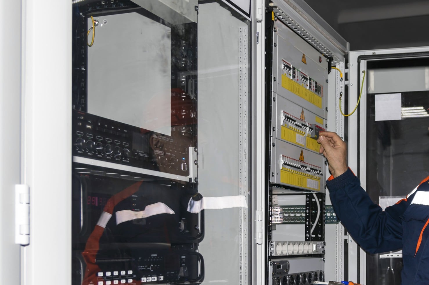 Modern Electrical Switchgear.